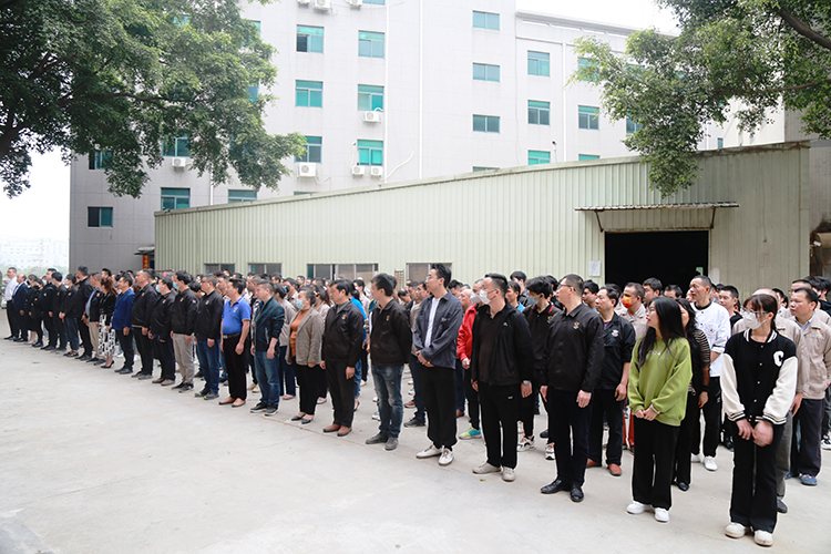 快猫成人短视频3月全厂职工动员大会——学习先进明思路，塑造品牌促发展！